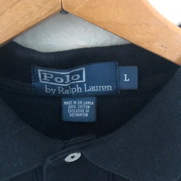Polo Ralph Lauren long sleeve polo, size L - Picture 2 of 3
